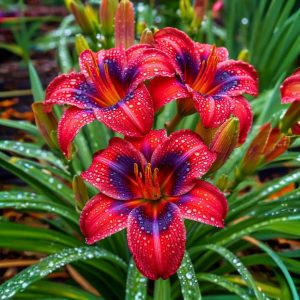 Лилейник Солар Вин купить по цене от 329р. в интернет-магазине «Посадика» с доставкой почтой в в Томмоте и по всей России – [изображение №1].